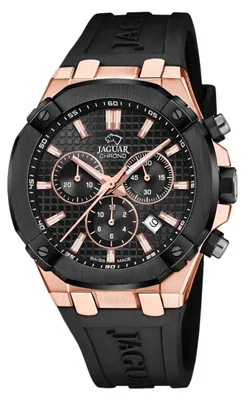 Immagine prodotto di Orologio Jaguar da uomo cinturino nero in silicone UJ1015/1