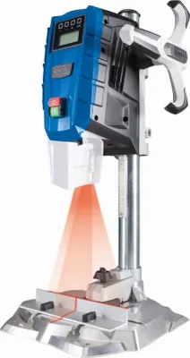 Obrázok produktu pre Stolová vŕtačka Scheppach DP55 | s LCD displejom a laserom | 710W | otáčky 500-2600 min-1 | rozsah upínania 1,5-13mm stĺpová vŕtačka