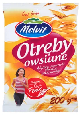 Productafbeelding van Melvit, haverzemelen, 200g