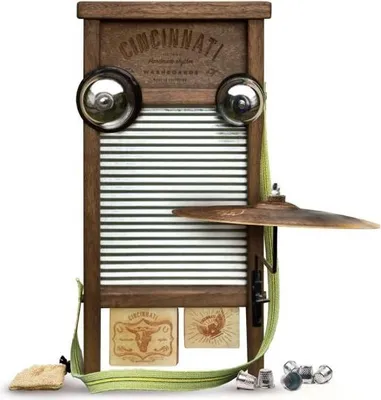 Zdjęcie produktu dla Cincinnati Washboards CW-3 Percussion Waschbrett Pro