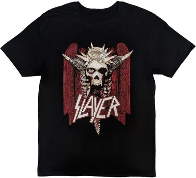 Obrázok produktu pre Slayer - Tričko "Nailed" pre mužov/dámy Uni RO9881 (XXL) (Black/Red)