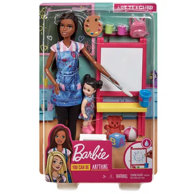 Produktbild von BEX Barbie Puppe Kunstlehrerin Spielset - kreatives Spielzeug für Kinder