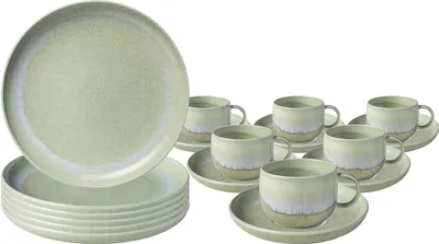Produktbild von like. by Villeroy & Boch Perlemor Alga Kaffeeservice 18-teilig