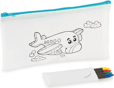 Produktbild von MidOcean - "Cray" Schreibmäppchen-Set, Non-Woven MO2024 (Einheitsgröße) (Babyblau)
