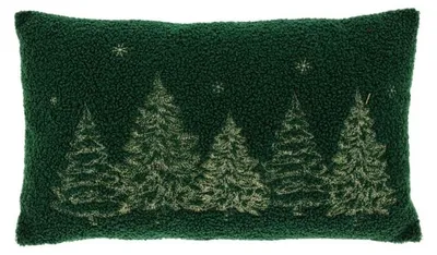 Produktbild von Zierkissen Ziara - Dunkelgrün - 30x50cm