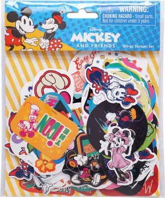 Produktbild von Disney Stickers Set 100er-Pack Mickey & Minnie