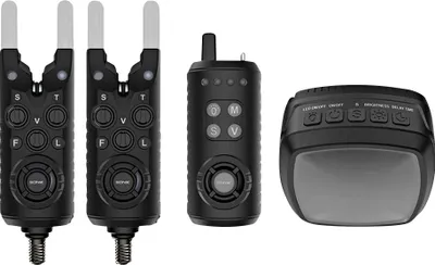 Produktbild von Sonik GIZMO2 Alarm Set 2+1 + Bivvy Lamp - Bissanzeiger Set