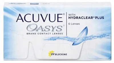 Zdjęcie produktu dla Soczewki kontaktowe Acuvue Oasys 6 szt Moc: -5,00 BC:8.4 komfort nawilżenie