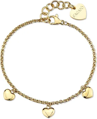 Produktbild von Romantisches vergoldetes Armband mit Herzen Aurora SAR65