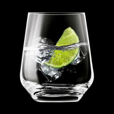 Produktbild von KROSNO Splendour Wassergläser 6er Set 430 ml – Trinkgläser für Wasser, Säfte und Getränke, klares Glas, robust, modern