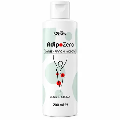 Produktbild von AdipoZero Schlankheits- und Anti-Cellulite-Creme 200 ml – Straffender und festigender Effekt, entwässernde Formel, für Beine, Gesäß und Bauch, leichte