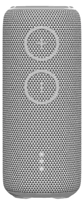 Immagine prodotto di Altoparlante portatile mobile beat: Bluetooth, AUX, batteria da 3600 mAh, 10 Watt RMS, grigio chiaro, 1 pezzo