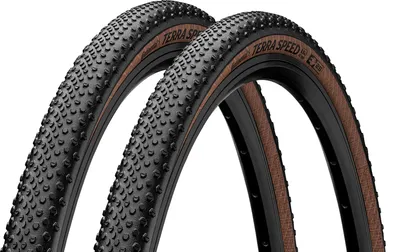 Produktbild von 2x Continental Terra Speed ProTection 40-622 schwarz/transparent TLR 28x1.50