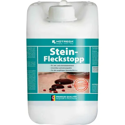 Produktbild von HOTREGA Stein Fleckstopp 5 Liter - Imprägnierung für Naturstein und Kunststein