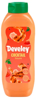 Zdjęcie produktu dla Sos koktajlowy Develey – kremowy, owocowy, klasyczny, delikatny, pyszny – 875 ml