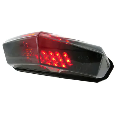 Produktbild von Rücklicht STR8 BLACK LINE mit Universal-LED-Bremslicht und Blinkern