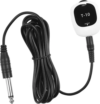 Zdjęcie produktu dla Brrnoo przetwornik do gitary akustycznej piezo ukulele pickup f��r guitar T-10-02 | Z przetwornikiem dźwięku i kablem