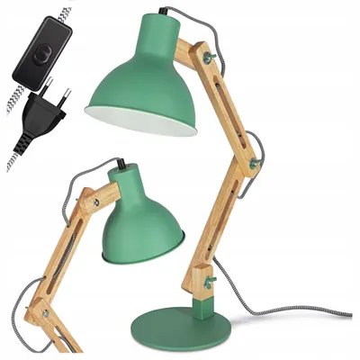 Produktbild von Smartled Schreibtischlampe LED E27 Verstellbar Grün 7886