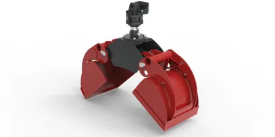 Produktbild von Joma-Tech Forstgreifer OG19 mit 4,5t Bolzenrotator und 500 mm Einlegeschalen