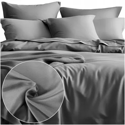 Produktbild von Darymex Satin Baumwolle Bettwäsche 140x200 cm Glatt Einfarbig