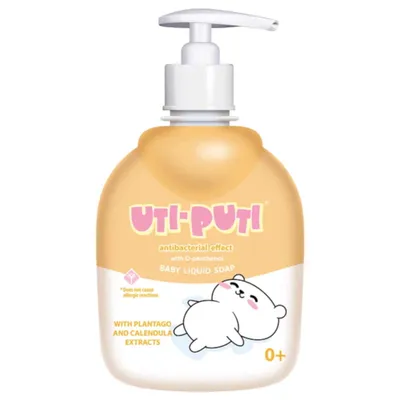 Zdjęcie produktu dla Mydło w płynie dla dzieci z nagietkiem 300ml UTI-PUTI