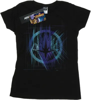 Produktbild von Marvel - "Avengers Infinity War Guardian" T-Shirt für Damen BI9322 (XXL) (Schwarz)