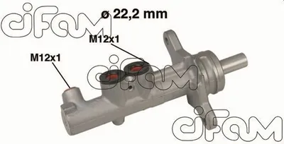 Produktbild von CIFAM 202-535 Bremszylinder Hauptbremszylinder für AUDI A3 Sportback (8PA) A3 Schrägheck (8P1) für VW GOLF PLUS (5M1, 521) für SKODA Octavia II Combi