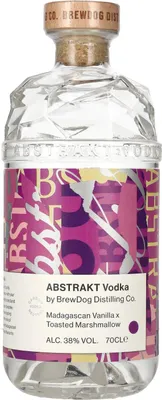 Produktbild von Brewdog ABSTRAKT MADAGASCAN VANILLA X TOASTED MARSHMALLOW Vodka 38% Vol. 0,7l