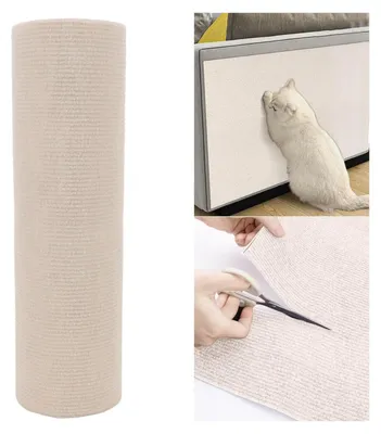 Imagen del producto de Omgoods: Alfombrilla autoadhesiva para gatos, ideal para proteger los muebles