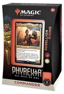 Produktbild von Magic: The Gathering Commander: Phyrexia: All Will Be One: Rebellion Rising