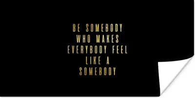 Produktbild von MuchoWow® Poster Zitate - Sprichwörter - Gold - Schwarz 40x20 cm - Poster für die Wand - Poster Schlafzimmer