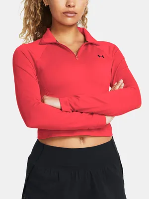 Obrázok produktu pre Under Armour Vanish Seamless Crop tričko s 1/4 zipsom pre ženy 1384405-713__MD