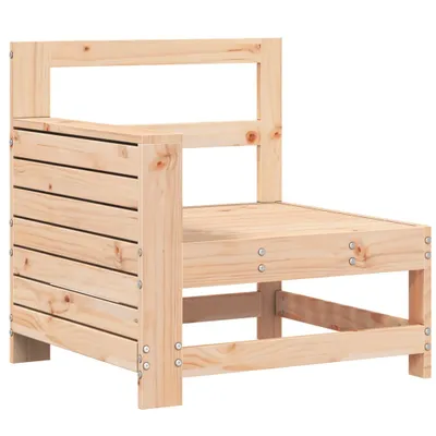Produktbild von Gartensofa mit Armlehne 69x62x70,5 cm Massivholz Kiefer