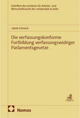 Immagine prodotto di Die verfassungskonforme Fortbildung verfassungswidriger Parlamentsgesetze