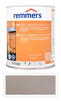 Obrázek produktu pro REMMERS UV+ Lazura - dekorativní lazura na dřevo 0.75 l Bílá