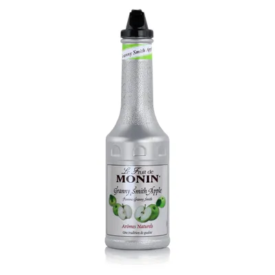 Immagine prodotto di Miscela di purea di frutta Monin Mela verde 1L - Cocktail Frullati (1 confezione)