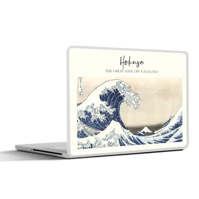 Produktbild von MuchoWow® Laptop Aufkleber Sticker Cover Gemälde - Die große Kluft von Kanagawa - Hokusai 30x21 cm - Sticker für Laptop - Selbstklebend