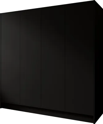 Produktbild von Kleiderschrank Goya 200 cm (schwarz)