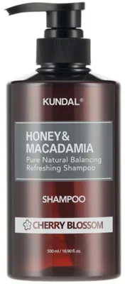 KUNDAL – Honey & Macadamia šampon – hydratace – 500 ml – obrázek 1