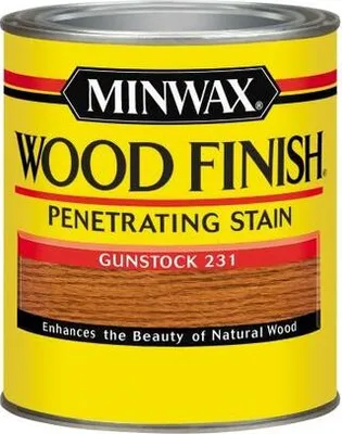 Produktbild von Ölbeize für Holz MINWAX Wood Finish 236 ml GUNSTOCK – innen, schnelltrocknend 236ml GUNSTOCK