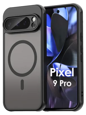 Produktbild von Handyhülle für Google Pixel 9 Pro Matt Case Schutzhülle Kratzfest Passgenau Schwarz