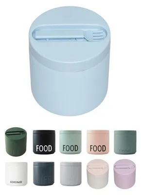 Zdjęcie produktu dla Design Letters Pudełko na lunch ze stali nierdzewnej