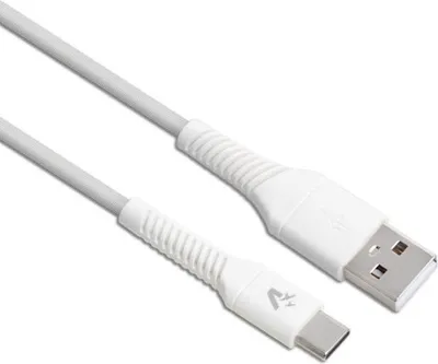 Imagen del producto de Vultech CS-TAC12WH, 1,2 metros, USB A, USB C, USB 2.0, 0,48 Gbit/s, blanco