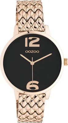 Produktbild von Oozoo Armbanduhr rosegold Edelstahl Timepieces Damen Analog-Quarzuhr UOC11024