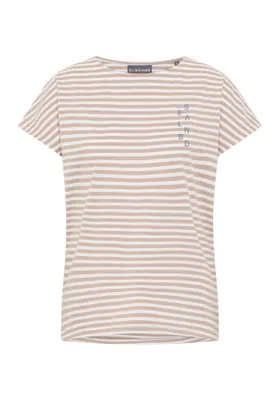 Produktbild von ELBSAND Selma CAMEL_BRIGHT WHITE_STRIPE CAMEL_BRIGHT WHITE_STRIPE XL