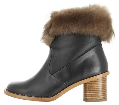 Produktbild von Neosens Absatzschuhe Damen S578 RESTORED SKIN-HAIR EBONY / DEBINA Farbe Schwarz