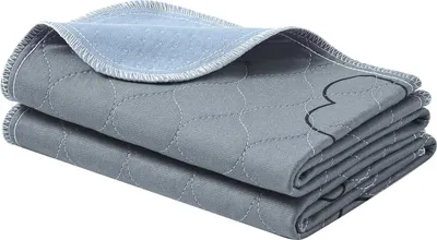 Immagine prodotto di Tappetini per cani Feandrea, tappetini lavabili e riutilizzabili per cani, 61 x 46 cm, set di 2, S, toilette per cani, a prova di perdite, antiscivolo,