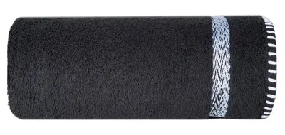 Zdjęcie produktu dla Eurofirany 425446, 50 x 90 cm, Bawełna, Poliester, Czarny, 1 szt.