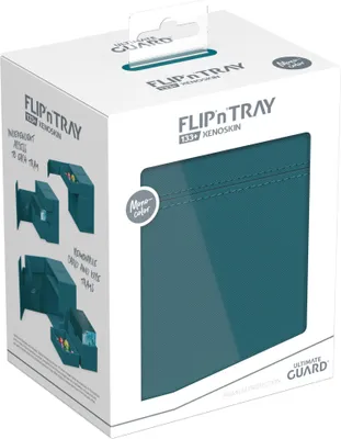 Produktbild von Ultimate Guard Flip`n`Tray 133+ XenoSkin Petrole