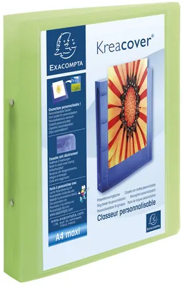 Produktbild von Exacompta 54869E Präsentationshefter KreaCover aus transluzentem Kunststoff. 2 R